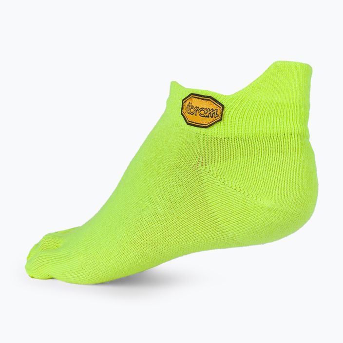 Шкарпетки Vibram Fivefingers Athletic No-Show жовті S18N02 2