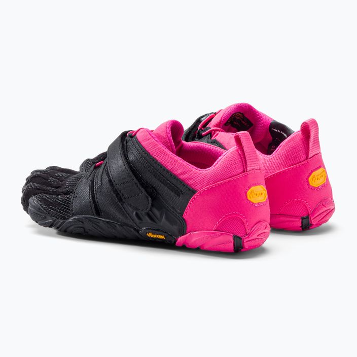 Кросівки тренувальні жіночі Vibram Fivefingers V-Train 2.0 чорно-рожеві 20W770336 3