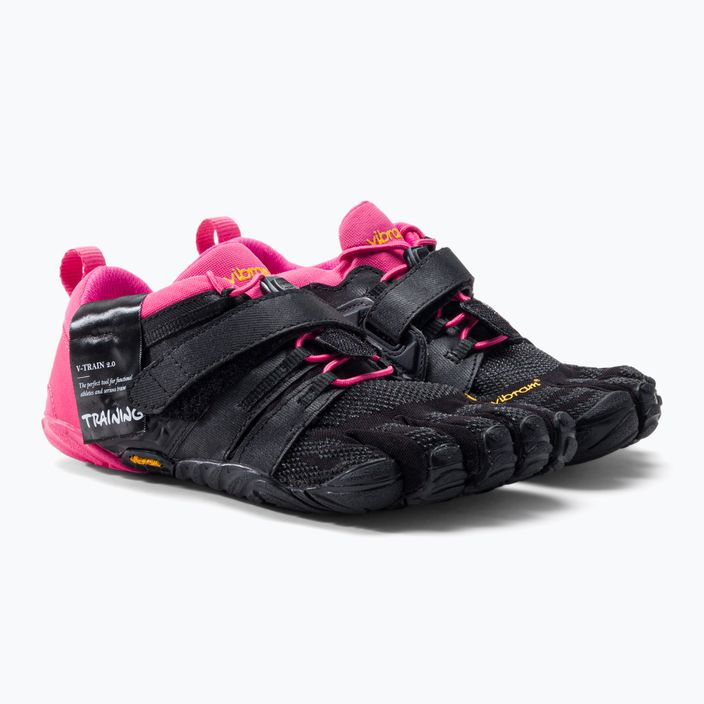 Кросівки тренувальні жіночі Vibram Fivefingers V-Train 2.0 чорно-рожеві 20W770336 5