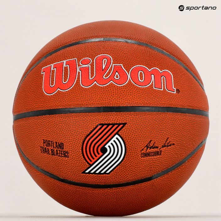 М'яч баскетбольний Wilson NBA Team Alliance Portland Trail Blazers  WTB3100XBPOR розмір 7 6
