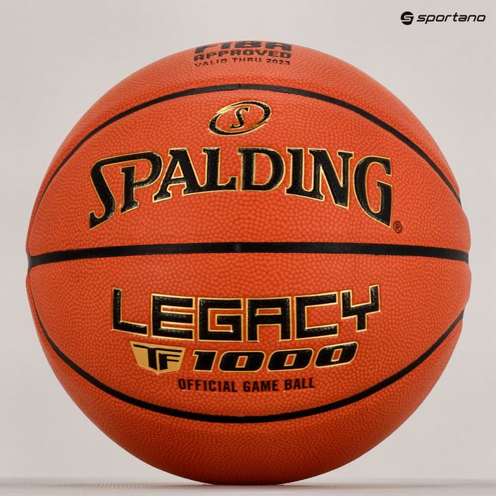 М'яч баскетбольний  Spalding TF-1000 Legacy Logo FIBA 76963Z розмір 7 5