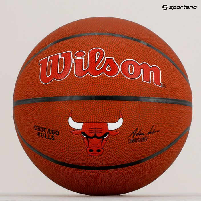 М'яч баскетбольний  Wilson NBA Team Alliance Chicago Bulls WTB3100XBCHI розмір 7 6
