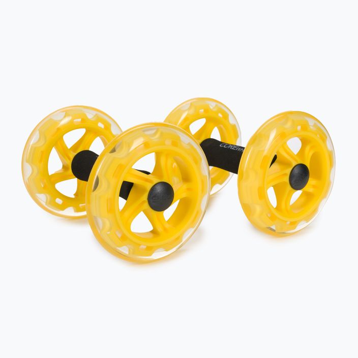 Ролики для вправ SKLZ Core Wheels жовті 0665
