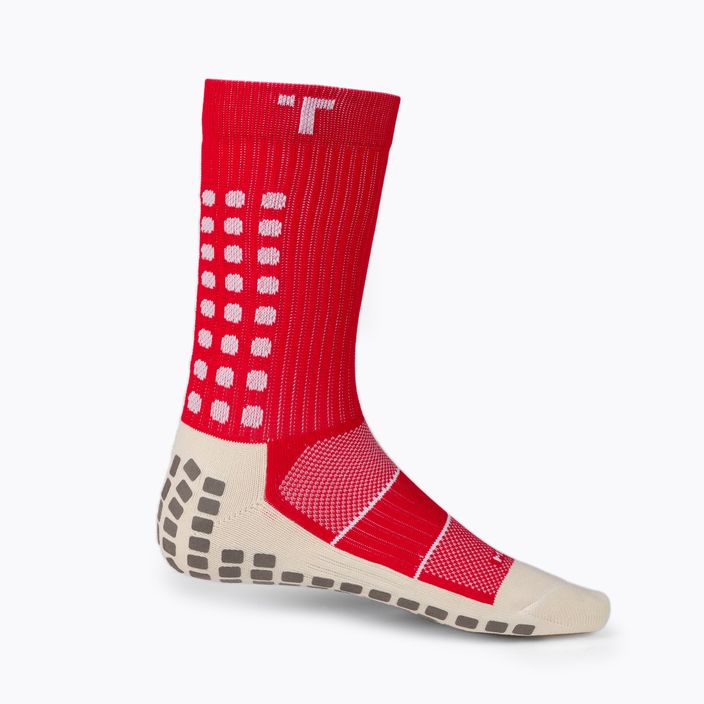 Шкарпетки футбольні TRUsox Mid-Calf Thin червоні CRW300 2
