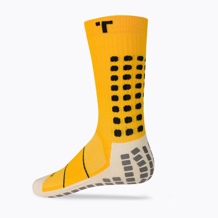 Шкарпетки футбольні TRUsox Mid-Calf Thin жовті CRW300 2
