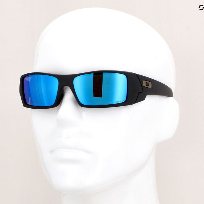 Сонцезахисні окуляри Oakley Gascan matte black/prizm sapphire polarized 12