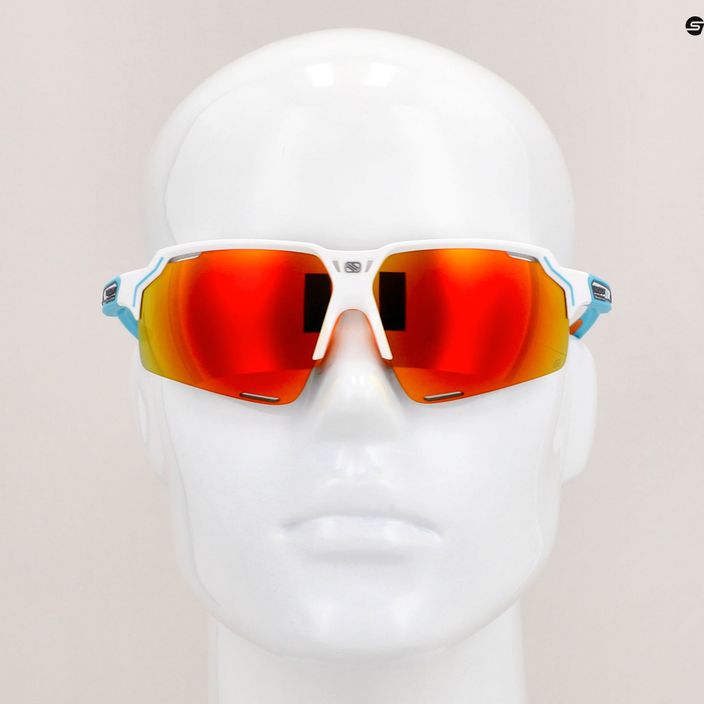 Сонцезахисні окуляри Rudy Project Deltabeat white emerald matte / multilaser orange SP7440580000 13