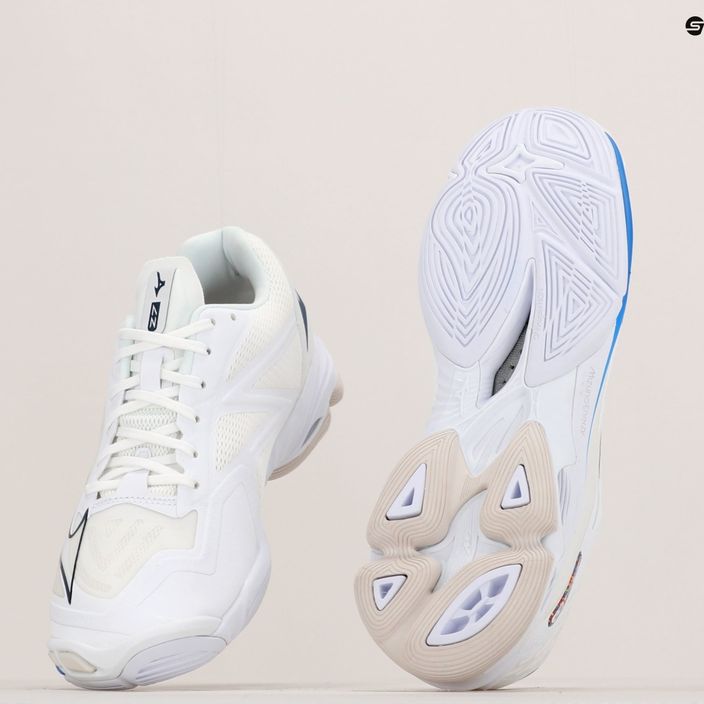 Чоловічі волейбольні кросівки Mizuno Wave Lightning Z7 нефарбовані білий/місячний океан/мирний блакитний 12