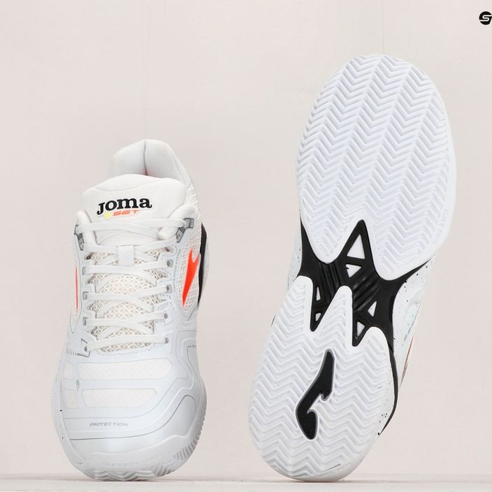 Чоловічі тенісні туфлі Joma Set білий/помаранчевий/чорний 14