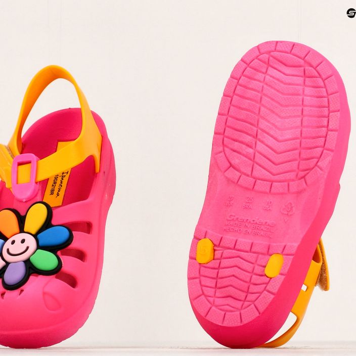 Дитячі сандалі Ipanema Summer IX рожеві/жовті 14