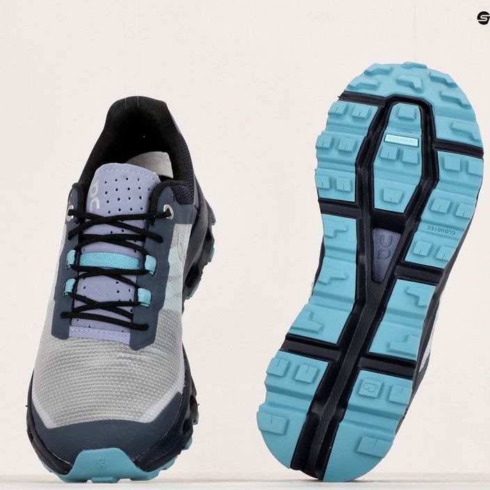 Жіночі кросівки для бігу On Cloudvista темно-сині/білі 11