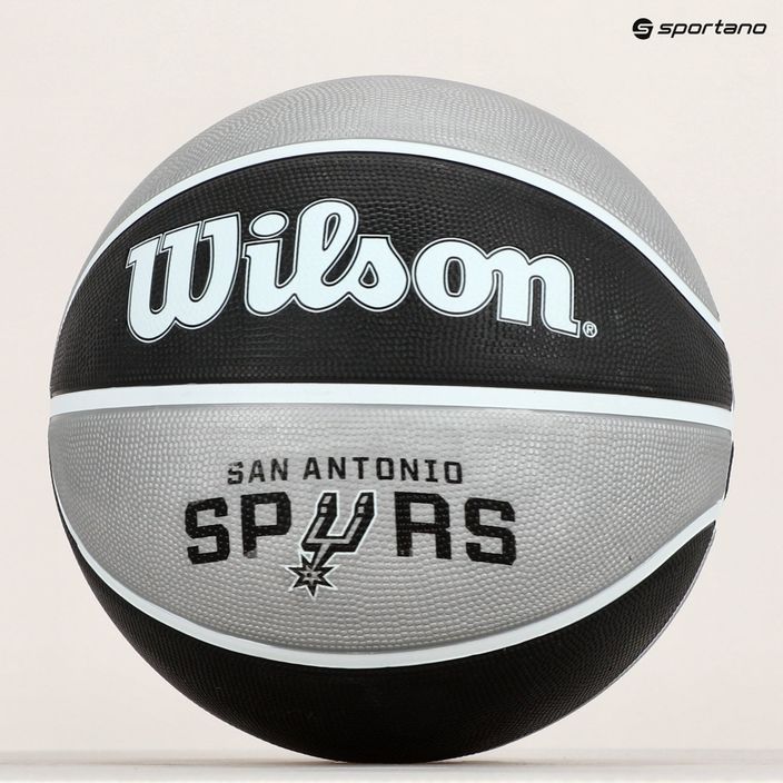 М'яч баскетбольний  Wilson NBA Team Tribute San Antonio Spurs WTB1300XBSAN розмір 7 6