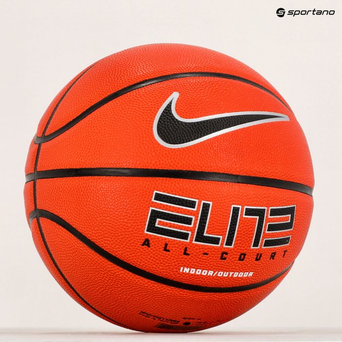 Баскетбольний м'яч Nike Elite All Court 8P 2.0 Deflated N1004088-855 Розмір 6 5