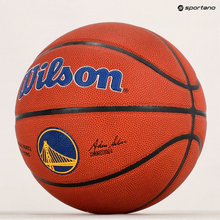 М'яч баскетбольний  Wilson NBA Team Alliance Golden State Warriors WTB3100XBGOL розмір 7 6