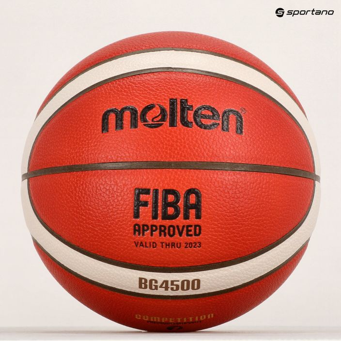 Баскетбольний м'яч Molten B7G4500-PL FIBA Розмір 7 7