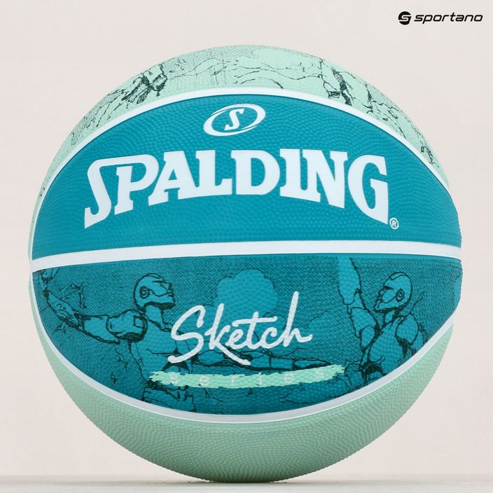 Баскетбольний м'яч Spalding Sketch Crack 84380Z Розмір 7 6