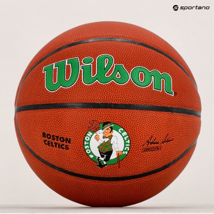 М'яч баскетбольний  Wilson NBA Team Alliance Boston Celtics WTB3100XBBOS розмір 7 6