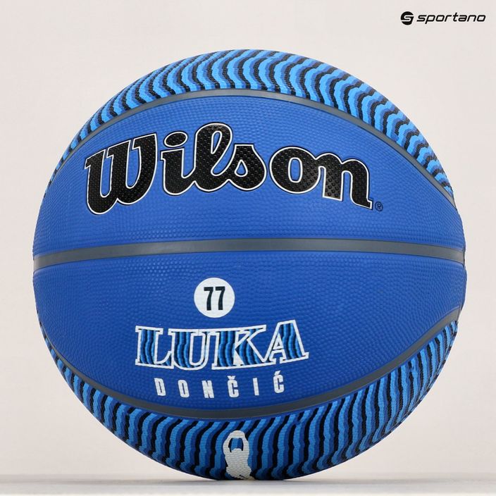 Баскетбольний м'яч Wilson NBA Player Icon Outdoor Luka WZ4006401XB7 Розмір 7 10