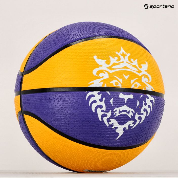 Баскетбольний м'яч Nike Playground 8P 2.0 L James N1004372-575 Розмір 6 5