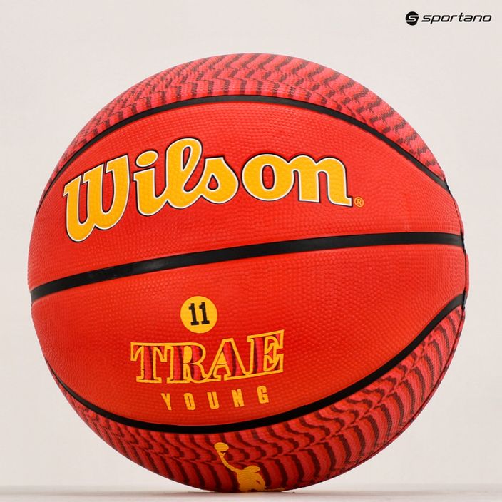 Баскетбольний м'яч Wilson NBA Player Icon Outdoor Trae WZ4013201XB7 Розмір 7 10