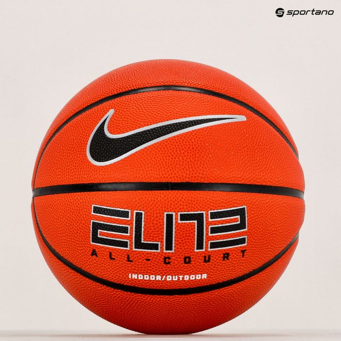 Баскетбольний м'яч Nike Elite All Court 8P 2.0 Deflated N1004088-855 Розмір 5 5