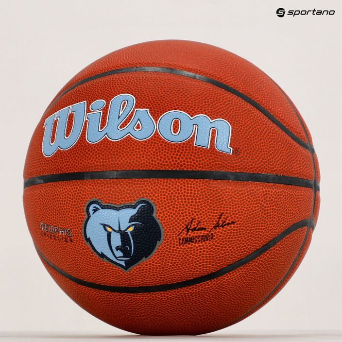 М'яч баскетбольний  Wilson NBA Team Alliance Memphis Grizzlies WTB3100XBMEM розмір 7 7