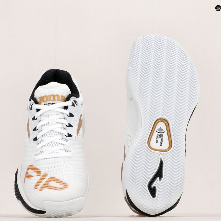 Чоловічі тенісні туфлі Joma Point білі/золоті 18