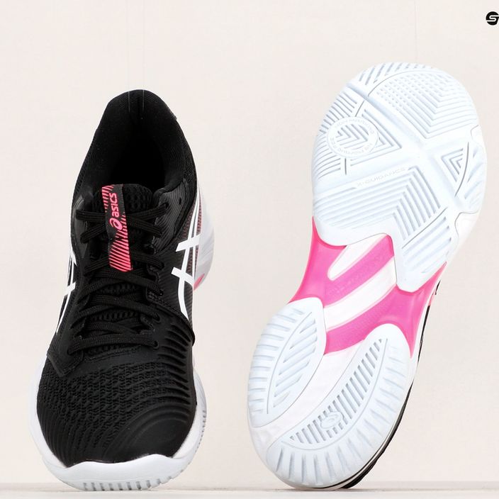 Кросівки волейбольні жіночі ASICS Netburner Ballistic FF 3 black / hot pink 13