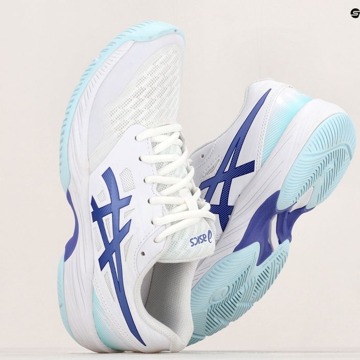 Кросівки для сквошу жіночі ASICS Gel-Court Hunter 3 white / blue violet 20