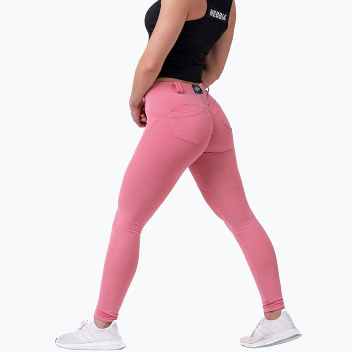 Жіночі брюки NEBBIA Dreamy Edition Bubble Butt рожеві 6