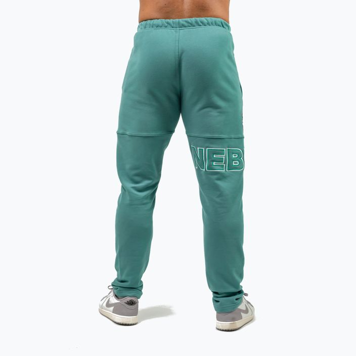 Чоловічі брюки NEBBIA Commitment зелені 3