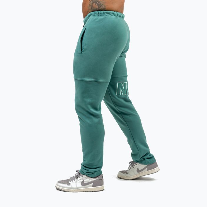 Чоловічі брюки NEBBIA Commitment зелені 4