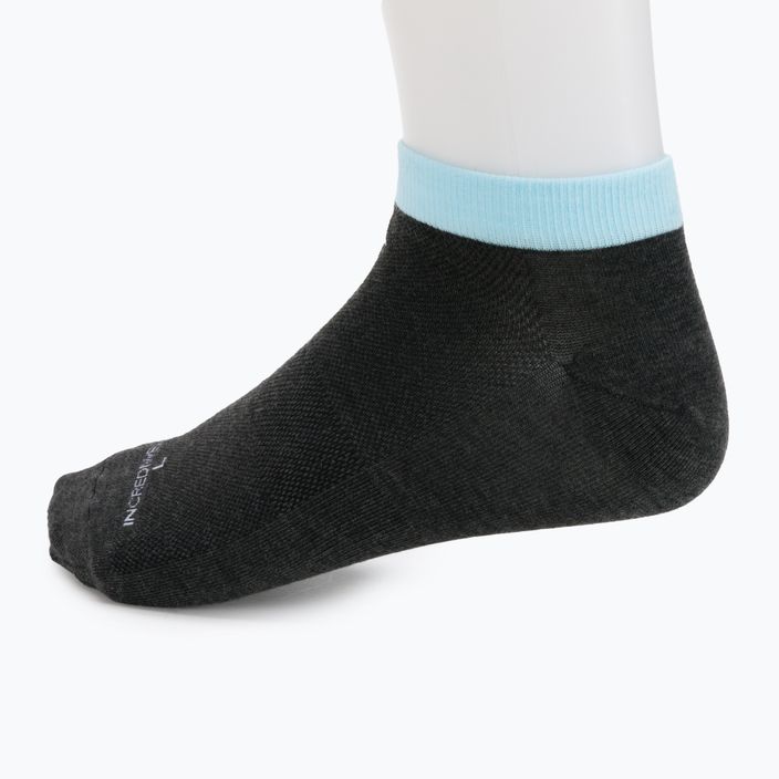 Шкарпетки для бігу Incrediwear Run чорні NS204 2