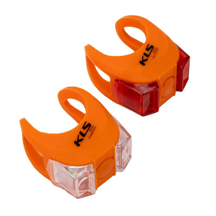 Набір велосипедних ліхтариків Kellys помаранчевий set TWINS 2