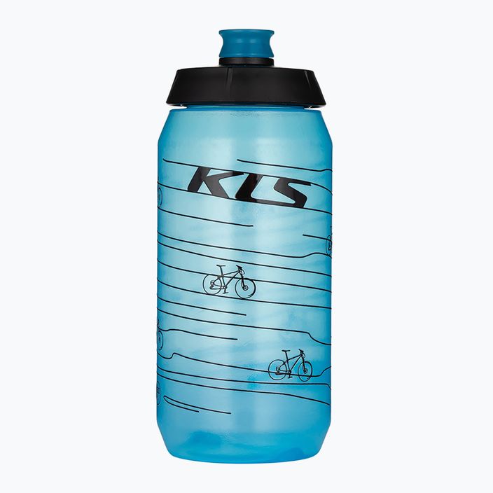Велосипедна пляшка Kellys Kolibri 550 мл прозоро-блакитна