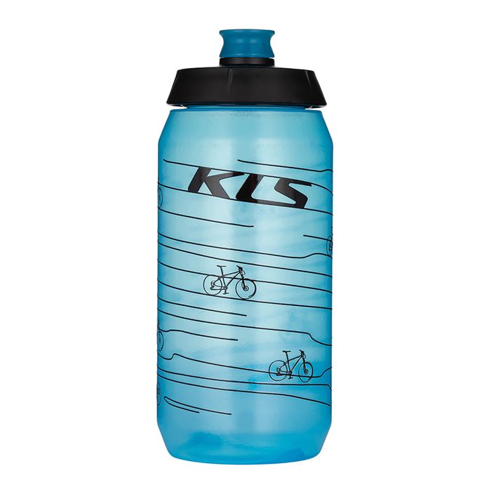 Велосипедна пляшка Kellys Kolibri 550 мл прозоро-блакитна 2