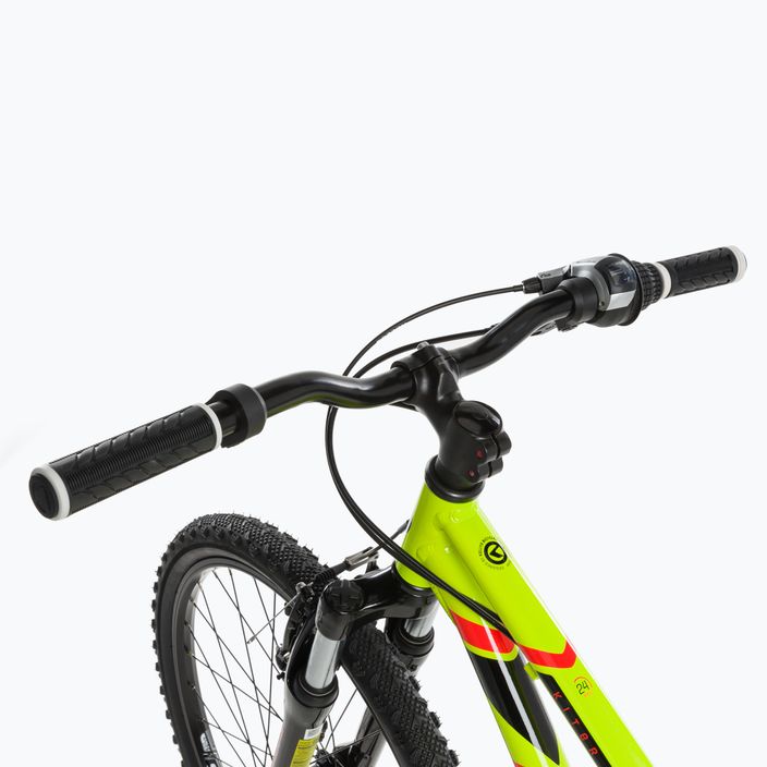 Велосипед дитячий Kellys Kiter 50 24" neon yellow 4