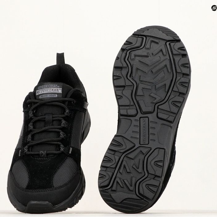 Чоловічі трекінгові черевики SKECHERS Oak Canyon чорні 18