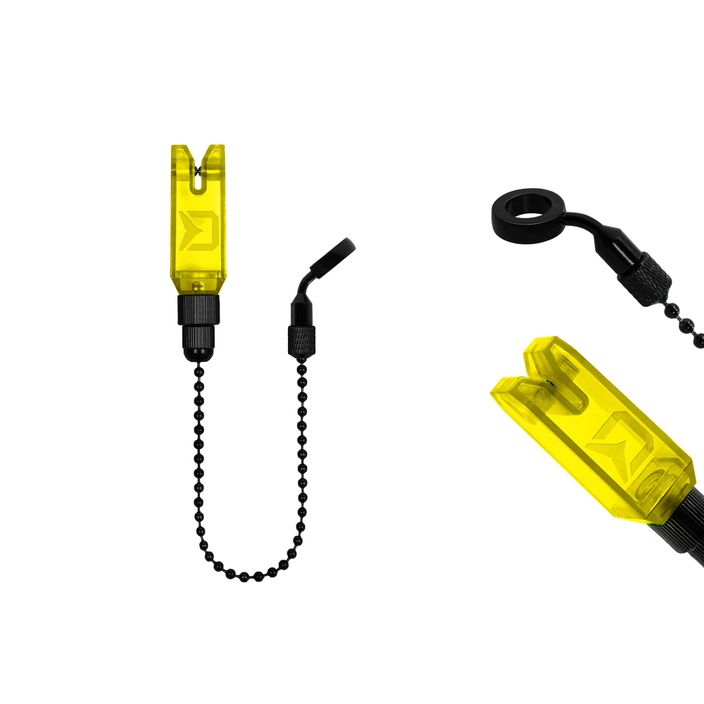 Сигналізатор короповий Індикатор клювання Delphin ChainBlock жовтий 101001383 2