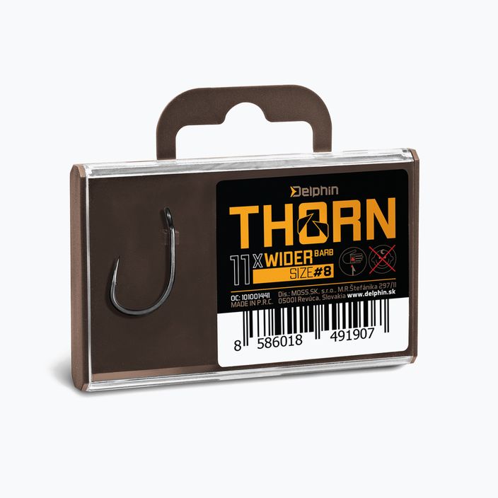 Гачки Delphin Thron Wider 11 шт. чорні 101001439 4