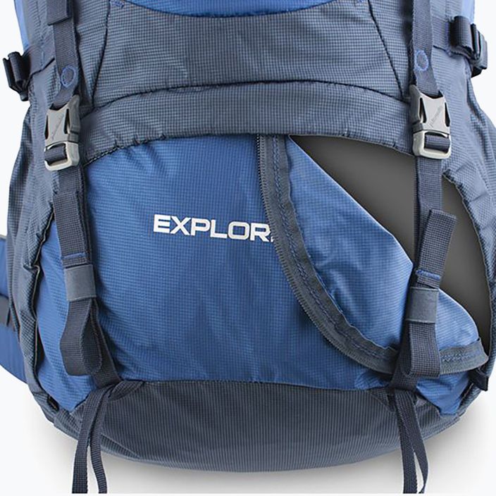 Рюкзак трекінговий Pinguin Explorer 60 l блакитний PI02165 9