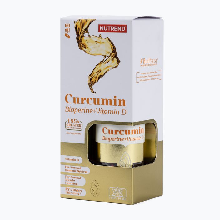 Curcumin+Bioperine+VitaminD Nutrend система травлення 60 капсул VR-081-60-XX