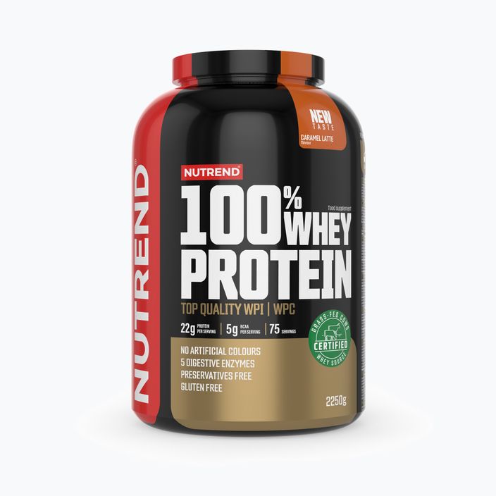 Whey Nutrend 100% Protein 2,25кг карамель латте VS-032-2250-KL 3