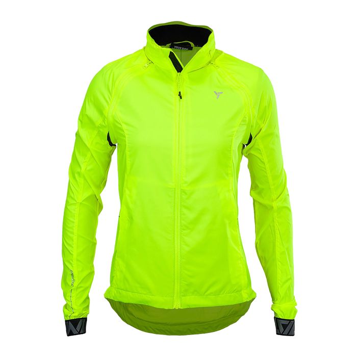 Куртка велосипедна жіноча SILVINI Vetta жовта WJ1623 2