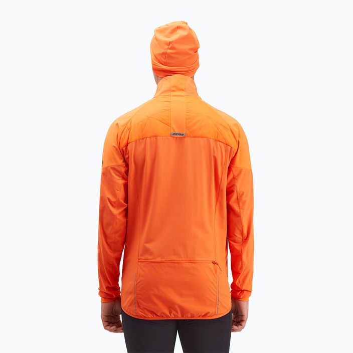 Куртка для бігових лиж чоловіча SILVINI Corteno помаранчева 3223-MJ2120/6060 2