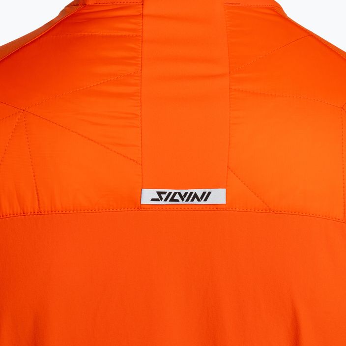 Куртка для бігових лиж чоловіча SILVINI Corteno помаранчева 3223-MJ2120/6060 8