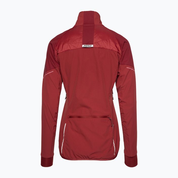 Куртка лижна жіноча SILVINI Cortena червона 3223-WJ2121/2222 5