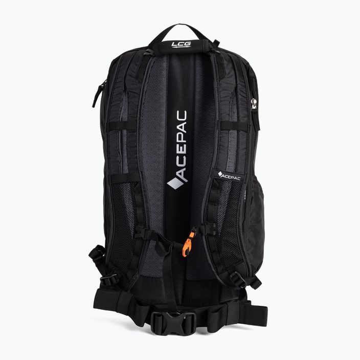 Рюкзак велосипедний Acepac Zam EXP 15 l black 3