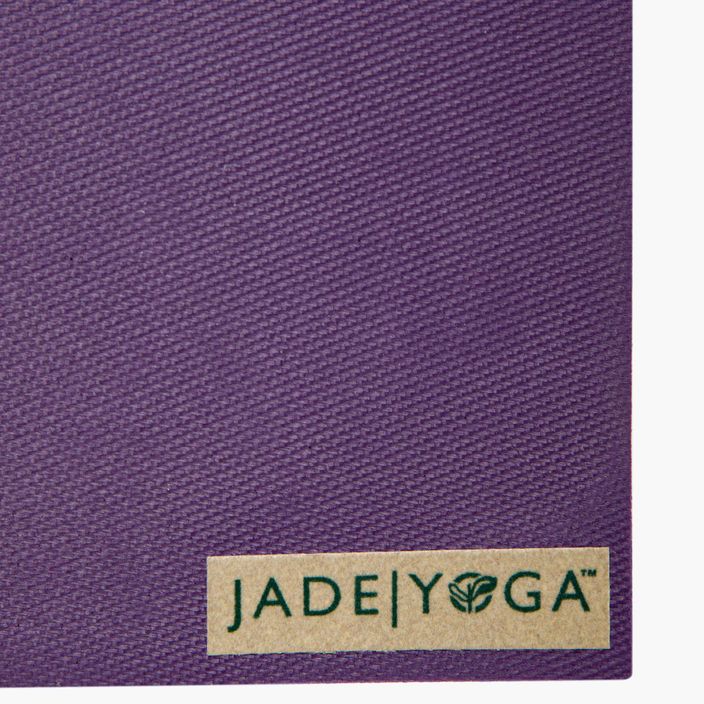 Килимок для йоги туристичний JadeYoga Voyager 1/16'' 68'' 1,6 mm фіолетовий 668P 3