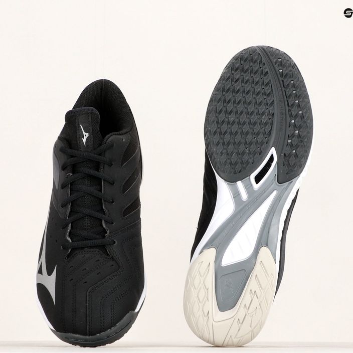 Чоловічі гандбольні кросівки Mizuno Wave GK чорні/сріблясті/білі 18